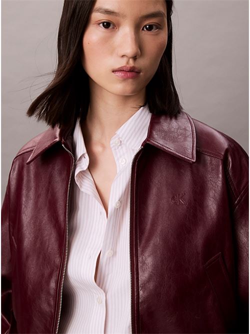 a crppd crnkl fx lth CALVIN KLEIN JEANS | LV047C518GVLP